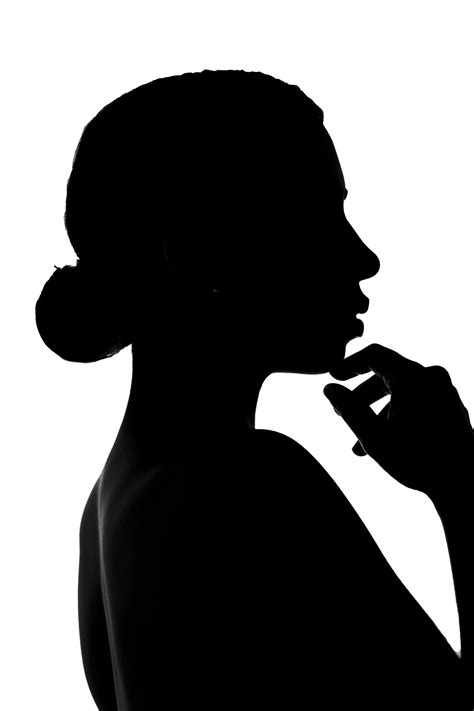 Woman Silhouette Side