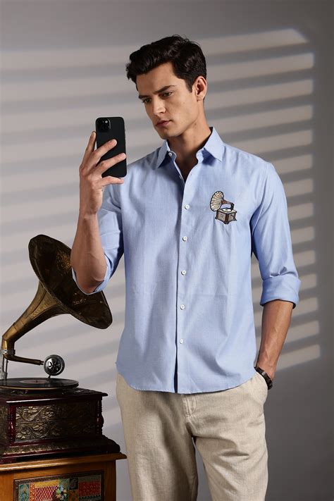 Music Embroidery Shirt – Eszett