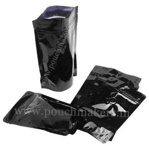 Foil Stand Up Pouches With Valve - COFFEE BAGS WITH VALVE