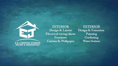 E&J Creative Interior Design & Renovation - Home