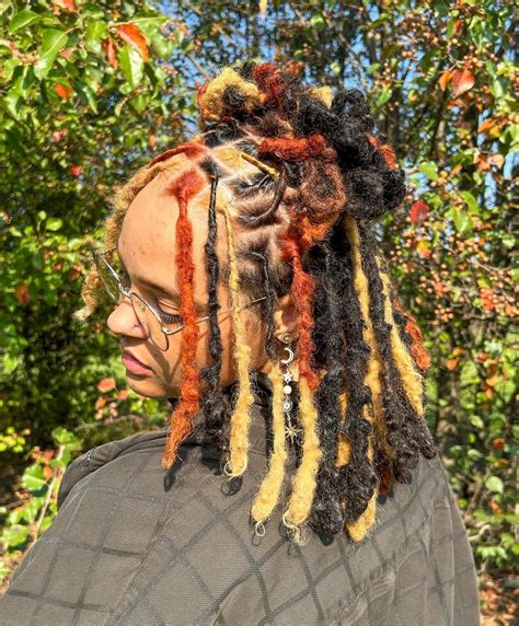 Calico Locs: The Must-Try Trend | Locs hairstyles, Short locs ...