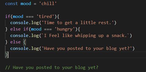 JavaScript Conditionals 的图像结果