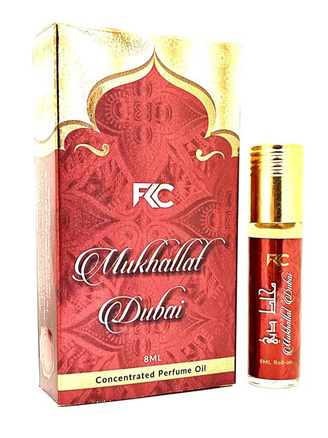 FKC Mukhallat Dubai Concentrated Perfume Oil Attar Alcohol Free Long ...
