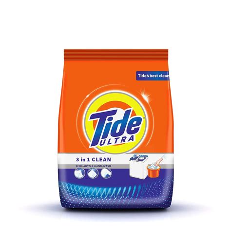 Tide Ultra 3 in 1 Clean Detergent Washing Powder 500 gm : Amazon.in ...