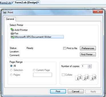 Image result for How Receipe Printer VB