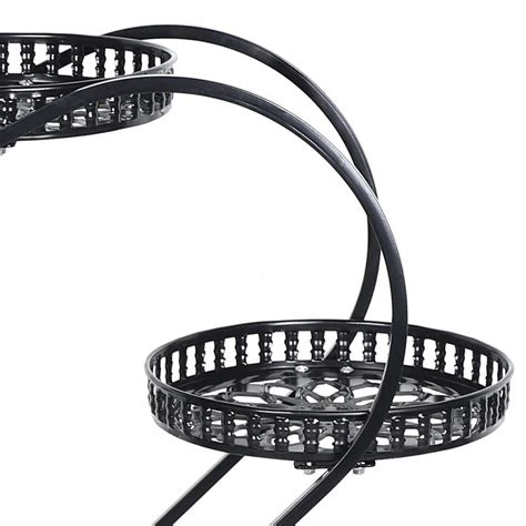 Plant Stand: Round Etagere Metal Plant Stand – GKW Retail