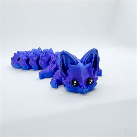 3D Printed Articulated Fox - Etsy