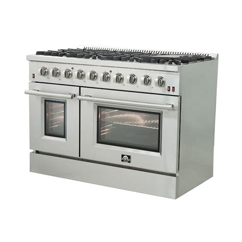 FORNO Galiano 48-in 8 Burners 4.32-cu ft / 2.26-cu ft Convection ...