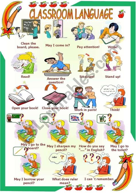 Classroom Language Activities 的图像结果