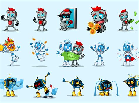 Stickers for telegram bot by islava on Dribbble