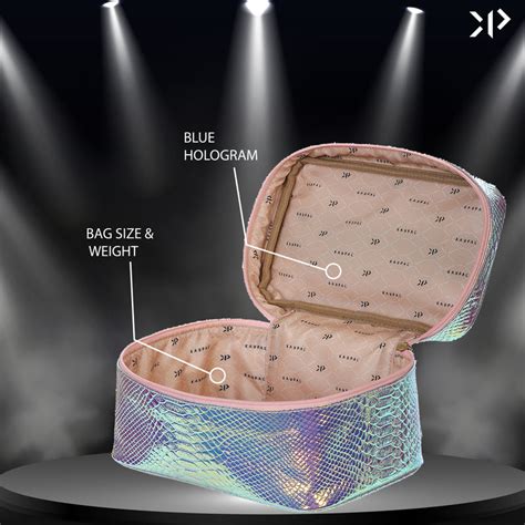 Buy Makeup Box Pink Hologram for Women online in India – Kaypac - Kaypac