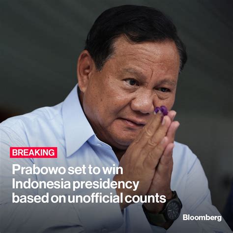 BREAKING: Ex-general Prabowo Subianto is set to win Indonesia's presidency and lead the trillion ...