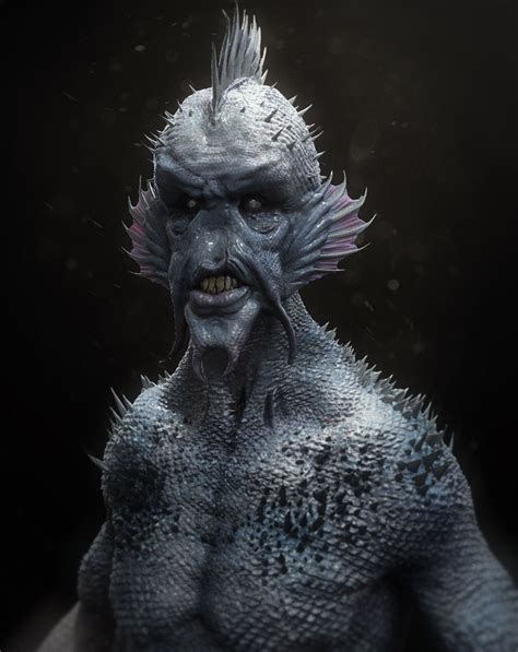 Image result for Fish Man-Machine