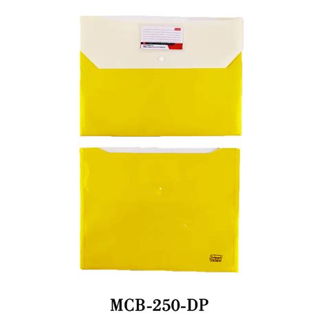 MCB-250-DP - My Clear Bag - Double Pocket Button Bag (Pack Of 12 - Mul ...