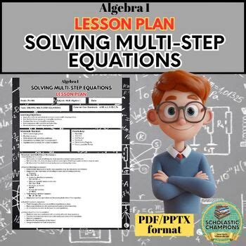 Image result for Multi-Step Equations Lesson Plan