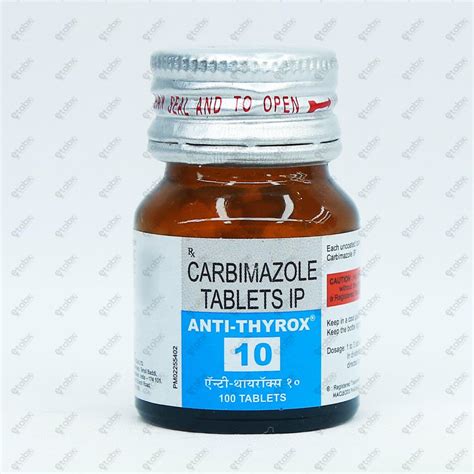 Anti Thyrox 10mg Tablet 100's – ETABX