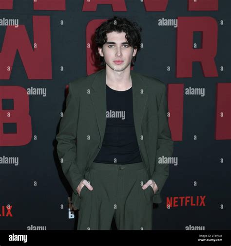 04 November 2023 - New York, New York - Charlie Evans at the Netflix NY ...
