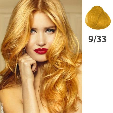 Golden Yellow Hair Color
