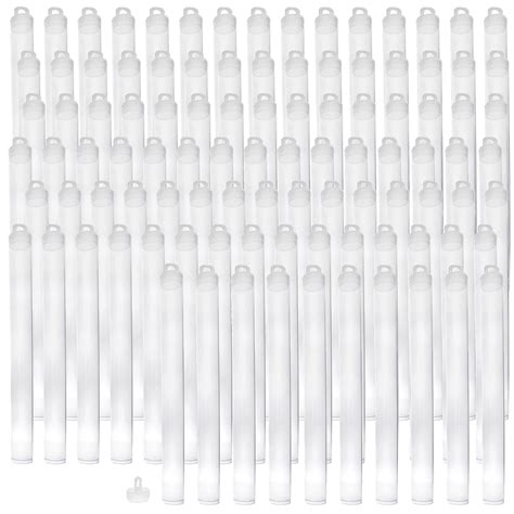 The Beadsmith Clear Plastic Tubes - 9-Inch-Long Round Tubes.875 Inches in Diameter - Hanging ...