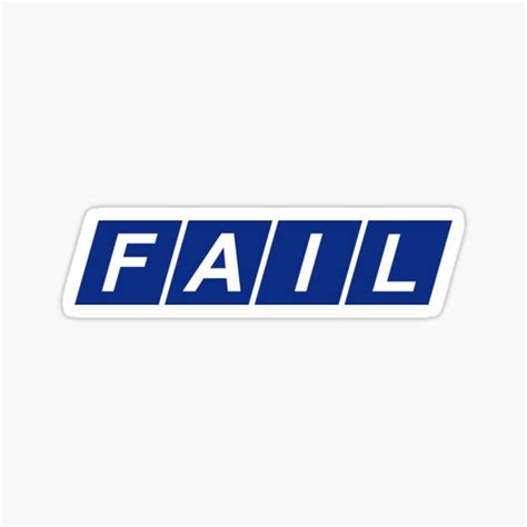 Image result for Fail Sticker PNG