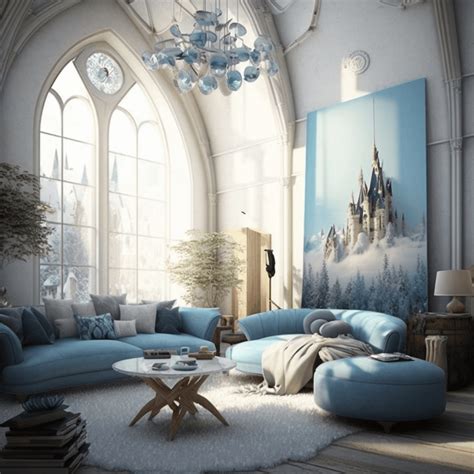 Disney Interior Design Ideas (According to AI) - Vivid Doors
