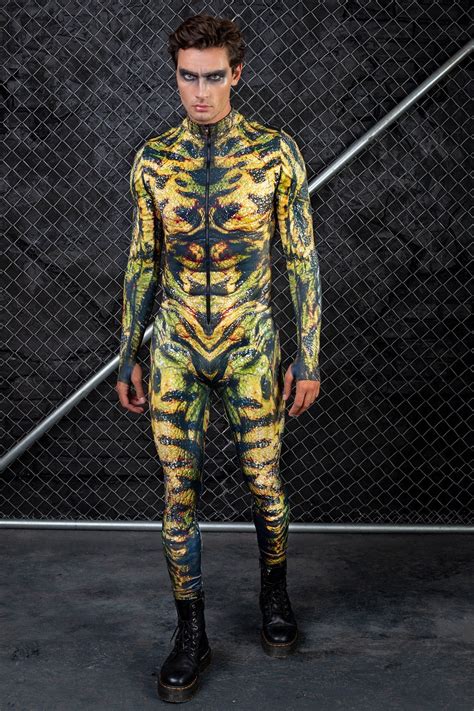 Alien Costume, Zombie Costume Men, Halloween Costumes for Men, Men ...
