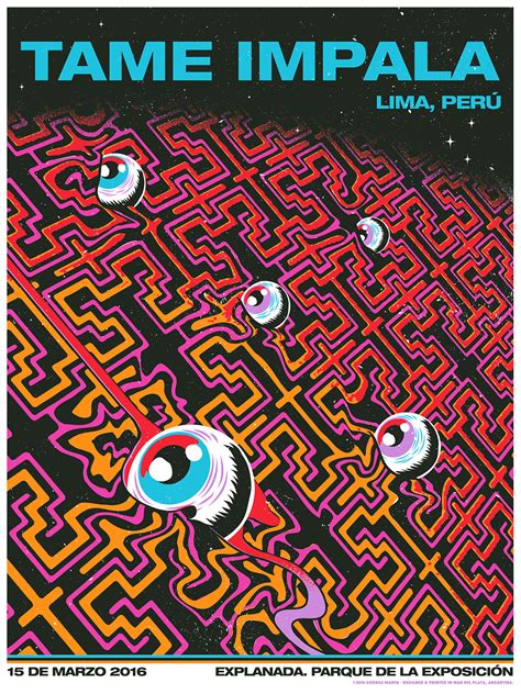 TAME IMPALA (POSTER) :: Behance