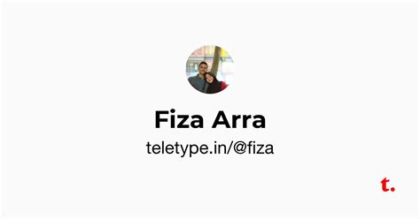 Fiza Arra — Teletype