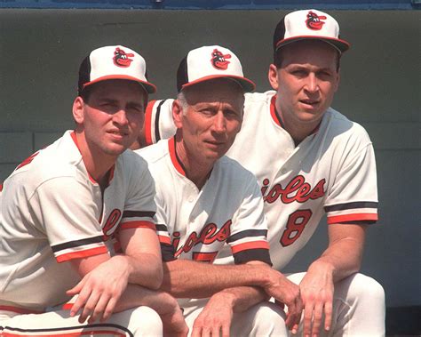 Billy, Cal Sr. and Cal Ripken Jr. - 1987 : r/baseball