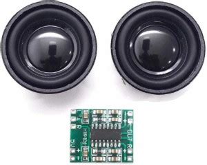 AQBP Internal Magnet Speaker PAM8403 Plus 3 watts Mini Digital Power ...