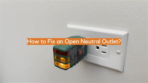Image result for Open Neutral Fix DIY
