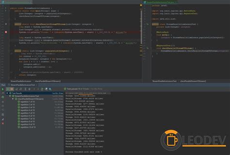 Parallelstream vs Stream Java 的图像结果