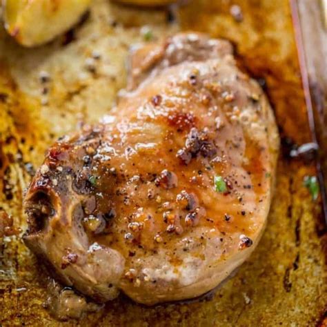 Baked Pork Chop Center Loin