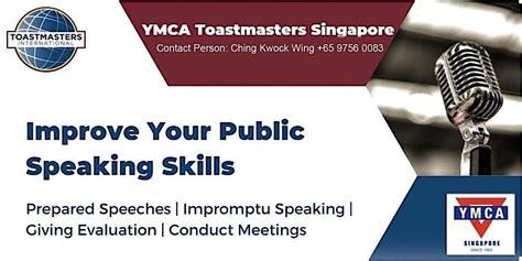 YMCA Toastmasters Club Singapore International, YMCA Toastmasters Club ...