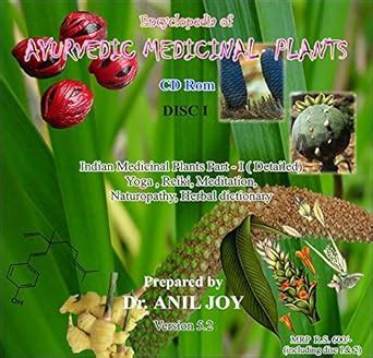 Encyclopedia of Ayurvedic Medicinal Plants CD Rom (Fifth Edition, 2012 ...