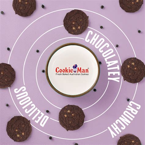 Double Choc Chip 200g-TC – CookieMan
