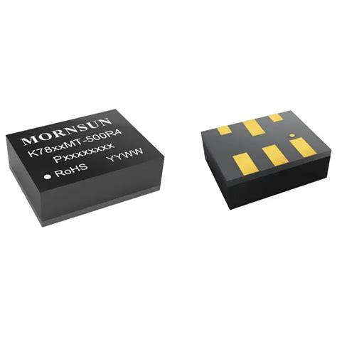 K7812MT-500R4 Mornsun +12V/-12V Output DC-DC Converter 0.5W Power ...
