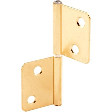 Prime-Line Products N 7025 Bi-Fold Door Hinge, Brass Plated Steel ...