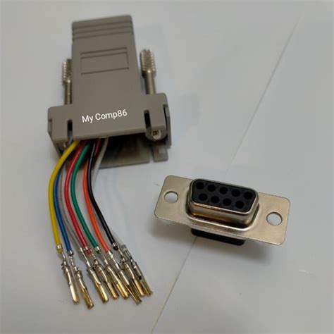 Jual CONVERTER DB9 FEMALE TO LAN RJ45 - Jakarta Barat - my comp86 ...