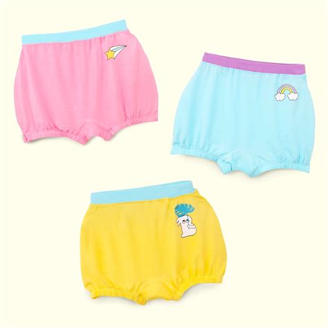Girl Bloomers Pack of 3 (Autumn, Inky, Snuggles)