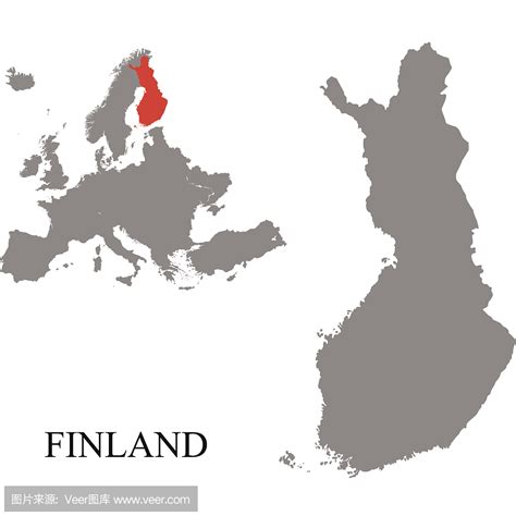 芬兰政区地图_芬兰地图中文版全图_微信公众号文章