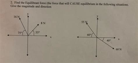 Image result for Equilibrant Physics Problems Solving