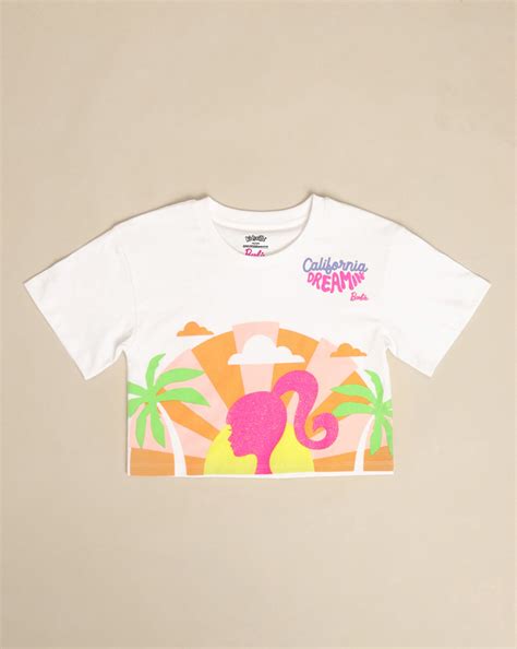 Barbie Printed Boxy Fit Tshirt For Girls – Kidsville