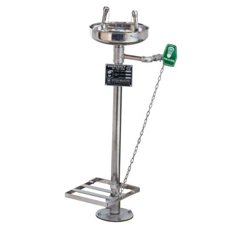 Eye Wash & Safety Shower - Udyogi Safety Shower and Eyewash with Pedal ...