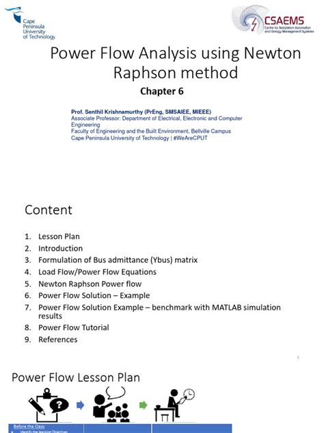 Image result for Newton-Raphson Method in Power System Analysis