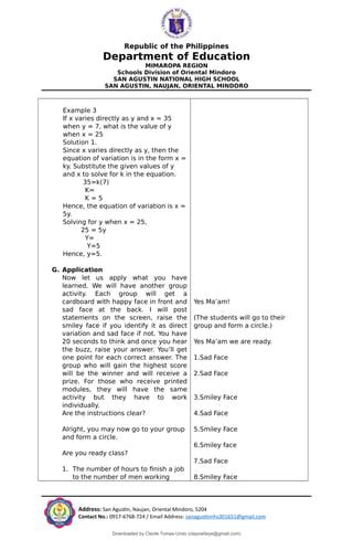 Image result for Chapter Wise Lesson Plan Class 9 Math