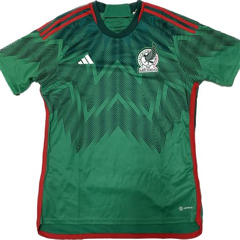 Mexico National Team 2022/2023 Home Jersey Size Large SLIMFIT | Mexico ...