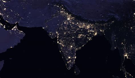 How does India look from space at night? NASA has captured beautiful images