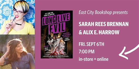 Sarah Rees Brennan, Long Live Evil, East City Bookshop, Washington, 6 ...