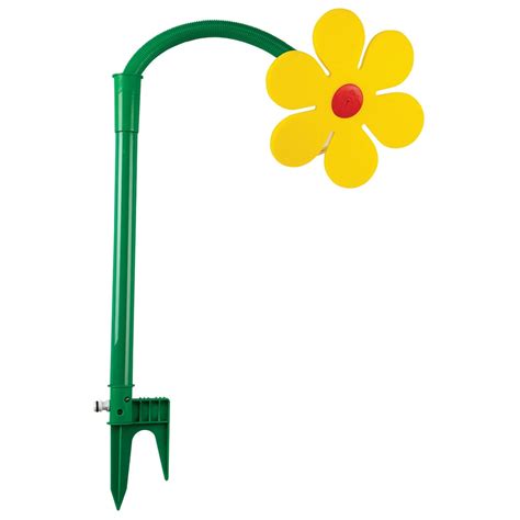 "Crazy Daisy Sprinkler, 27"" Long, Sturdy Plastic Base, Garden ...